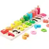 Digital shape logarithmic board children's early education multi-functional logarithmic board boys and girls early education toy details Picture